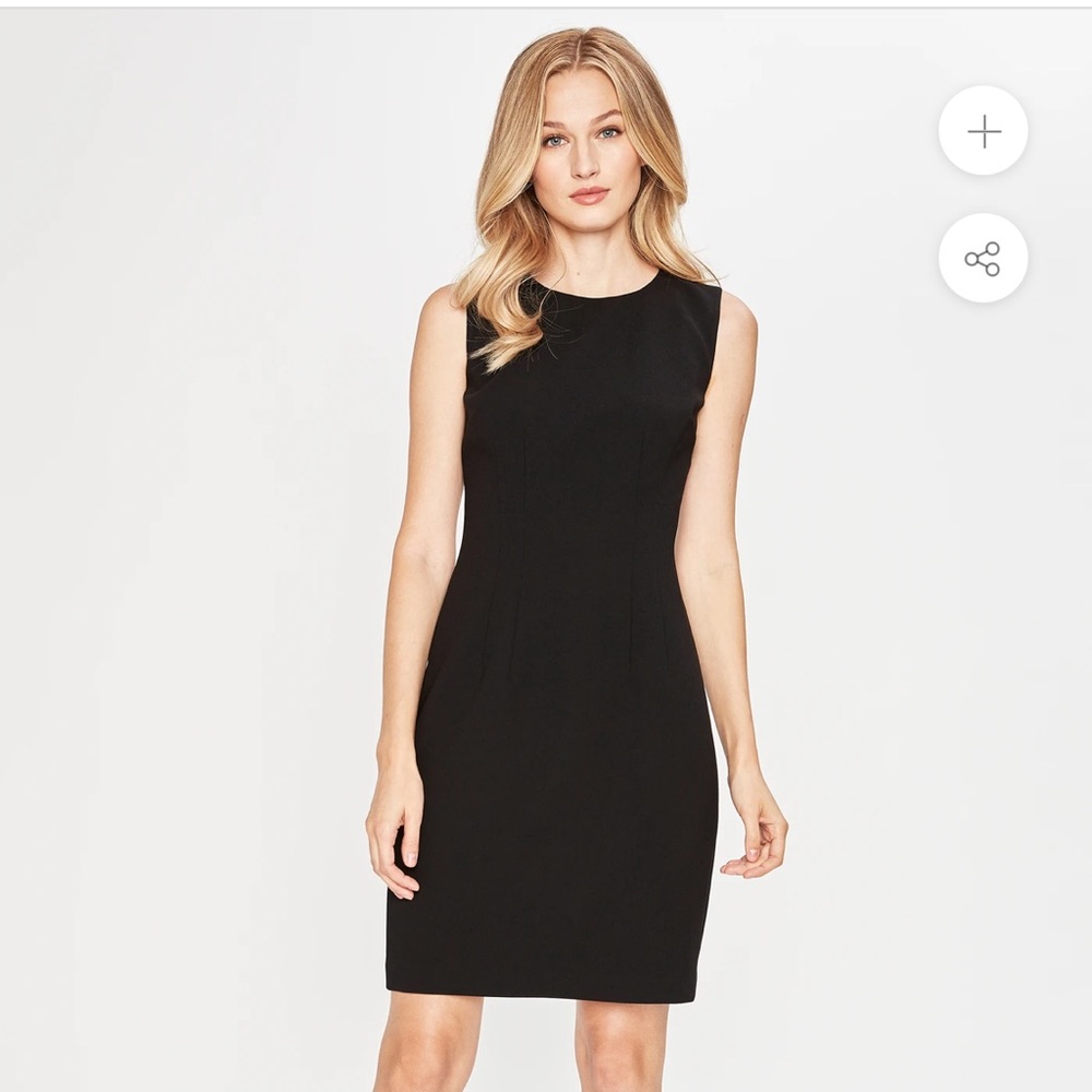 Elie Tahari simple black dress